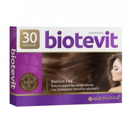 ALG PHARMA Biotevit ( Biotyna), 30 tabletek