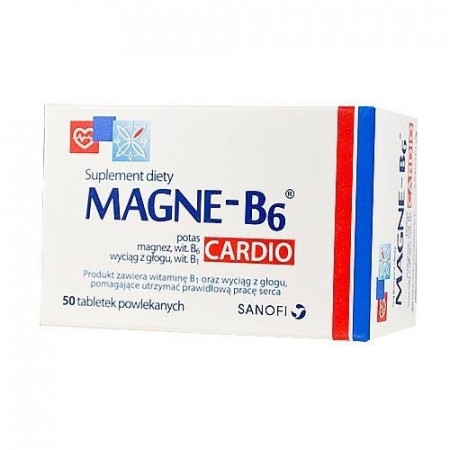 Magne B6 Cardio, 50 tabletek