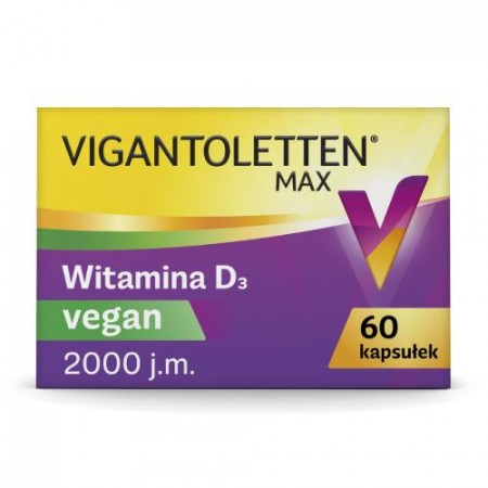 Vigantoletten Max Vegan 60 kapsułek