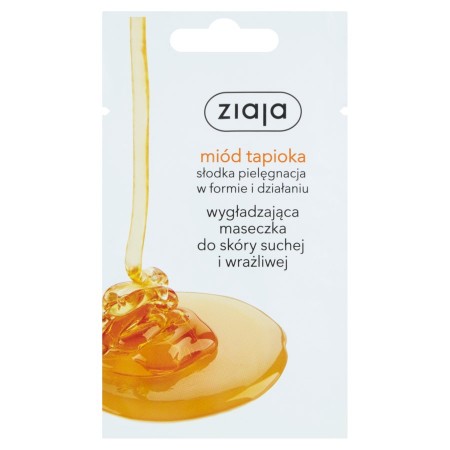 Ziaja Wygładzająca maseczka miód tapioka 7 ml