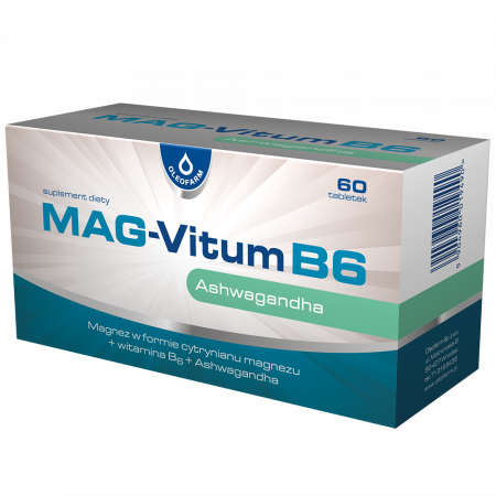 MAG-Vitum B6 Ashwagandha 60 tabletek