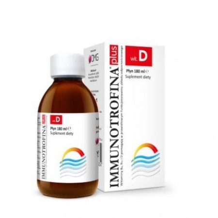 Immunotrofina plus wit. D płyn 180 ml