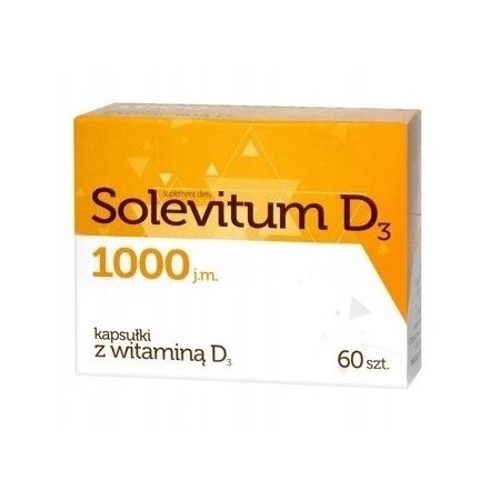 Solevitum D3 1000 kapsułki - 60 kaps. (data ważności