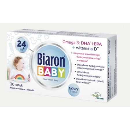 Biaron (Bioaron) Baby, po 24 miesiącu życia, 30 kapsułek