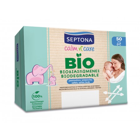 SEPTONA BABY Patyczki higieniczne - - 50 szt.