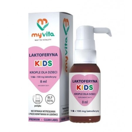 MyVita Laktoferyna Kids krople - 8 ml
