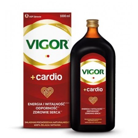 Vigor+ Cardio - 1 l tonik wzmacniający