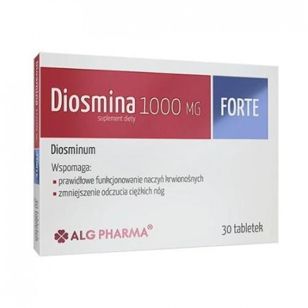 Diosmina 1000 mg Forte+ tabletki - 30 tabl.