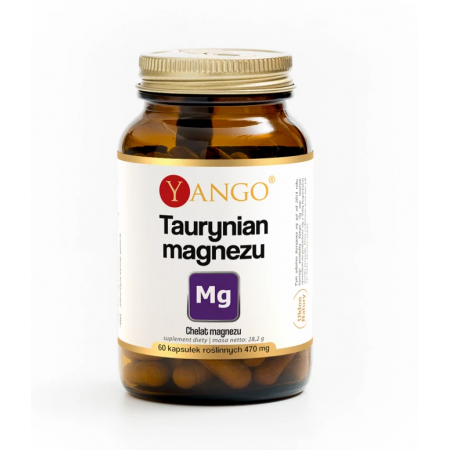 Yango Taurynian magnezu kapsułki - 60 kaps.