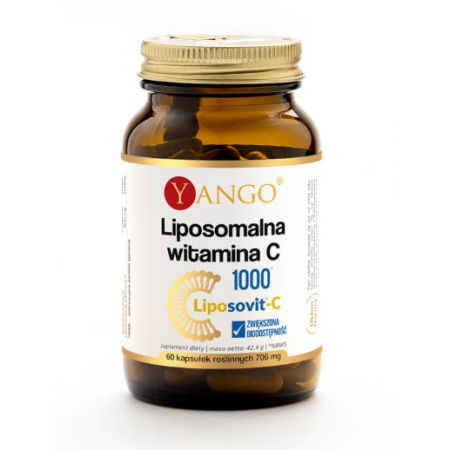 Yango Liposomalna Witamina C kapsułki - 60 kaps.