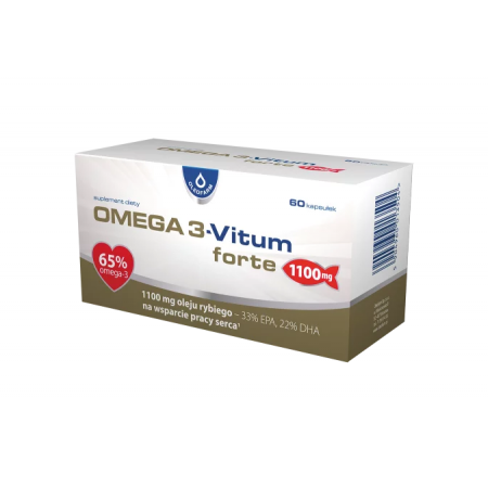 Omega 3-Vitum Forte kapsułki miękkie - 60 kaps.