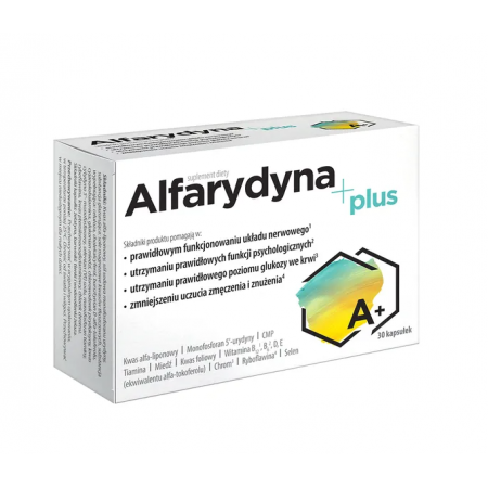 Alfarydyna Plus 30 kapsułek