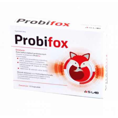 Probifox kapsułki, probiotyk - 15 kaps.