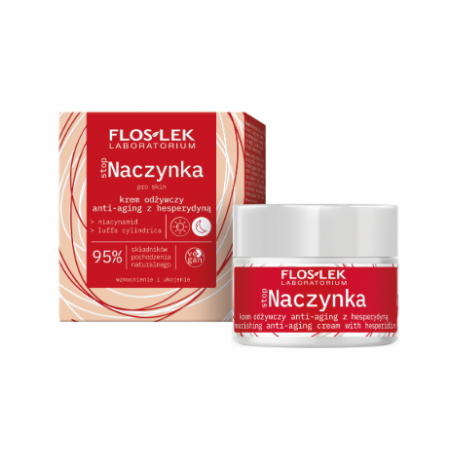 Floslek Laboratorium Stop Naczynka Krem anti-aging odżywczy na