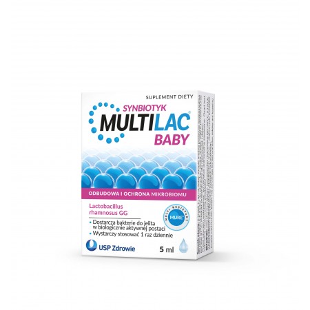 Multilac Baby krople synbiotyk 5 ml