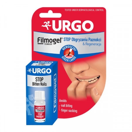 URGO, STOP obgryzaniu paznokci & regeneracja, 9 ml ( data