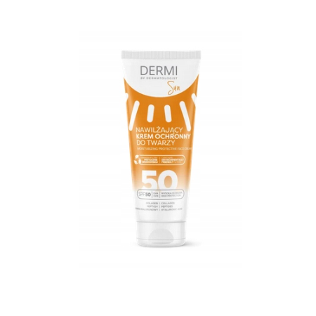 Dermi Sun Krem do twarzy nawilżający ochronny SPF 50 - - 50 ml