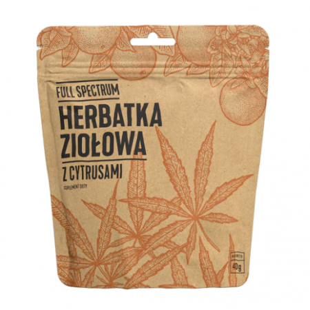Full Spectrum Herbatka Konopna Z Cytrusami herbata - 40 g