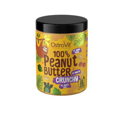 Ostrovit 100 % peanut Butter ( 1000g.crunchy)