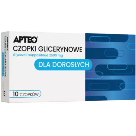 Czopki glicerynowe 2,5g APTEO 10 szt.