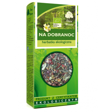 Dary Natury herbata na dobranoc eko 50 g Dary Natury herbata na dobranoc eko 50 g