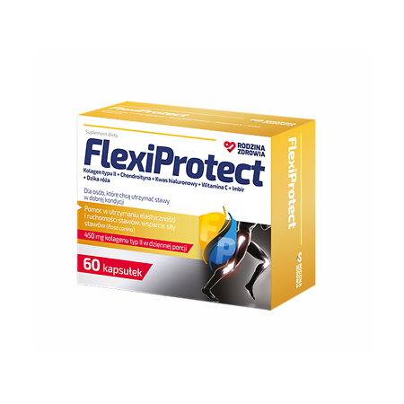 Rodzina Zdrowia FlexiProtect kaps. 60kaps. Rodzina Zdrowia FlexiProtect kaps. 60kaps.