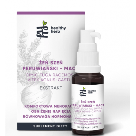 Healthy Herb żeń-szeń peruwiański maca 30 ml