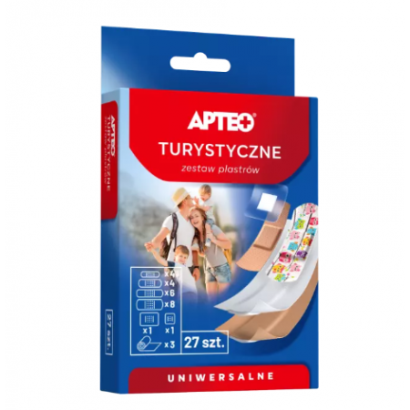 Apteo Care Plastry turystyczne - - 27 szt.