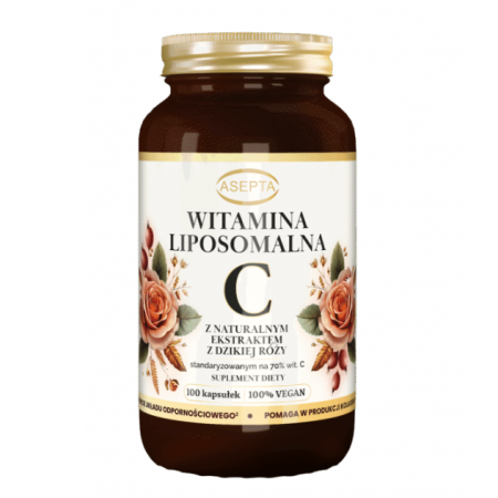 Asepta witamina liposomalna C 100 kaps.
