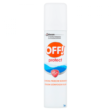 OFF! Protect Aerozol, spray przeciw komarom i kleszczom, 100 ml