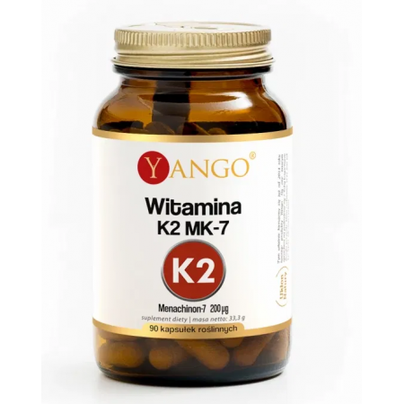 Yango Witamina K2 MK-7 kapsułki twarde - 90 kaps.