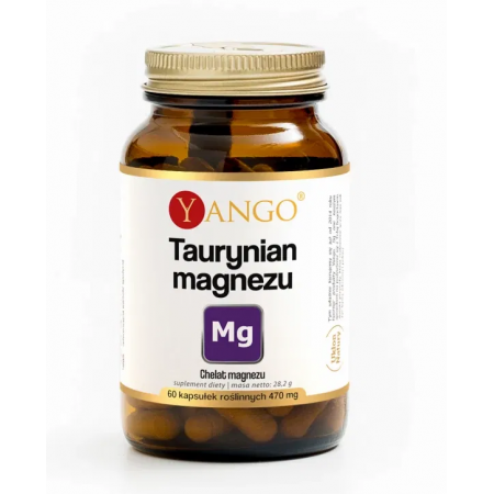 Yango Taurynian magnezu kapsułki - 60 kaps.
