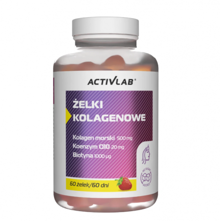 Activlab żelki kolagenowe truskawska