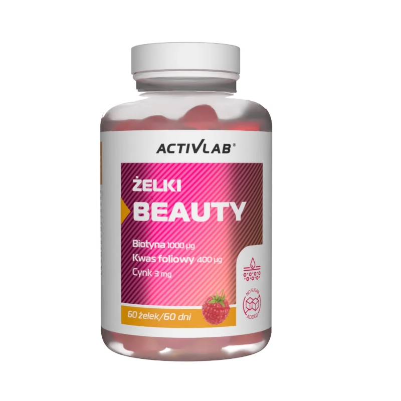 Activlab żelki beauty malina Activlab żelki beauty malina