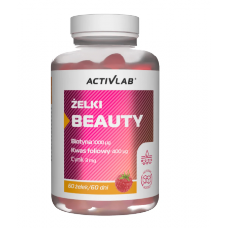 Activlab żelki beauty malina