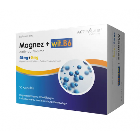 Activlab magnez+ vit b6