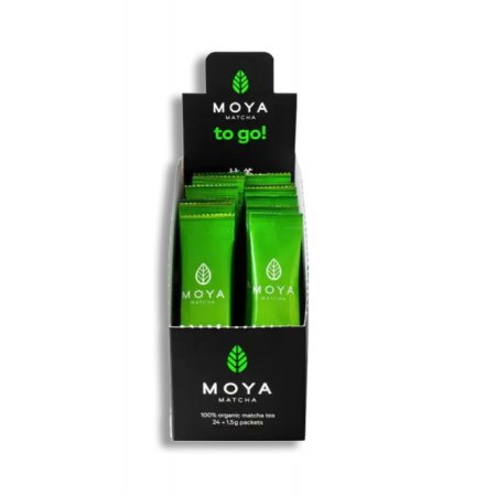 Moya matcha tradycyjna to go 24x 1,5 g