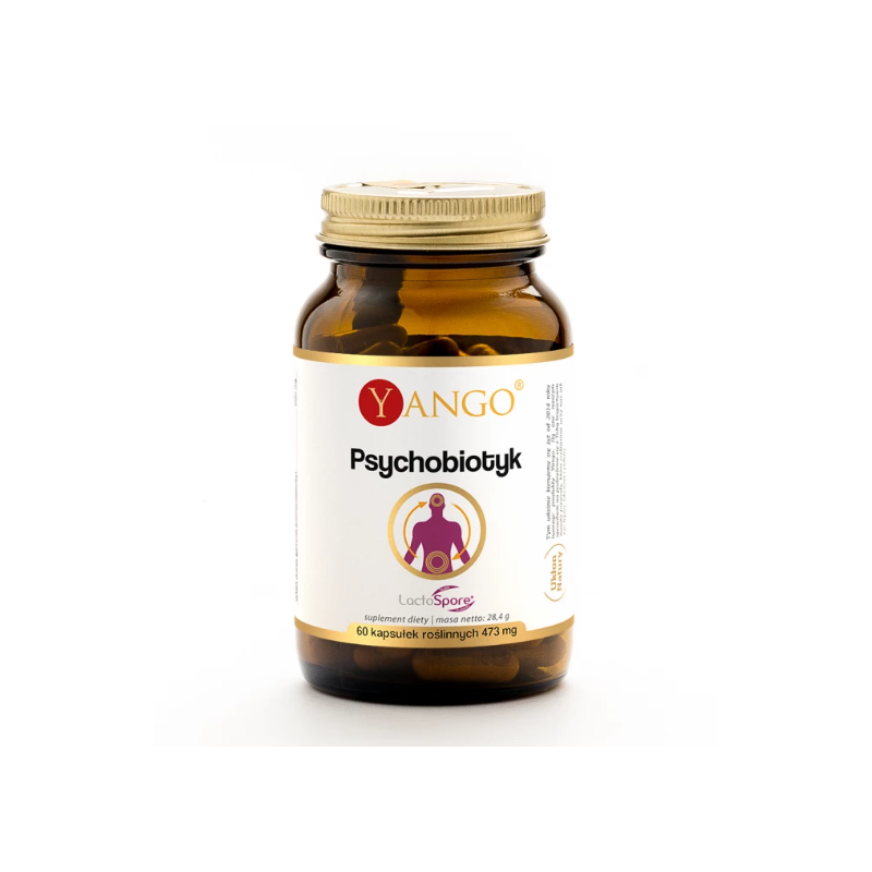 Psychobiotyk kapsułki - 60 kaps. Psychobiotyk kapsułki - 60 kaps.