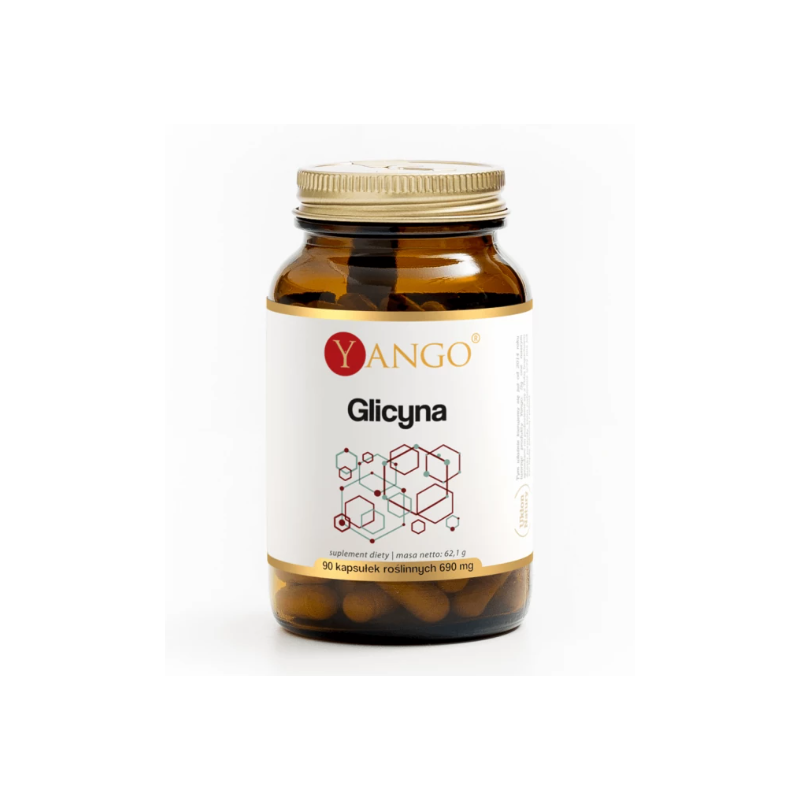 Glicyna kapsułki - 90 kaps. Glicyna kapsułki - 90 kaps.