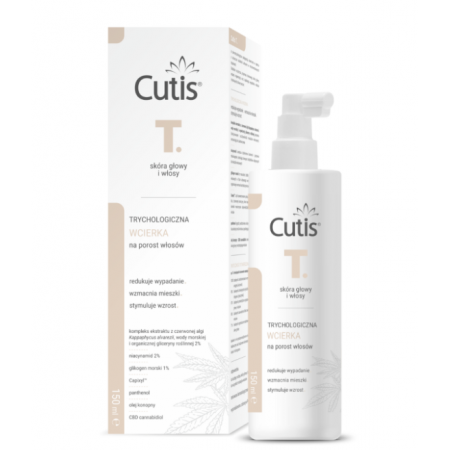 Cutis T Wcierka na porost włosów trychologiczna - - 150 ml