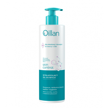 Oillan Skin Control Żel do mycia wygładzający - - 400 ml
