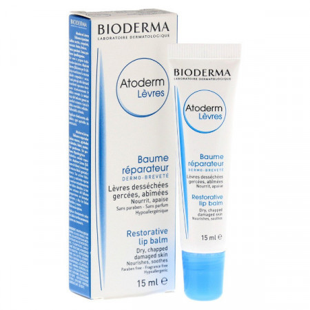 BIODERMA ATODERM LIP BALM, Balsam do ust na atopowe zapalenie