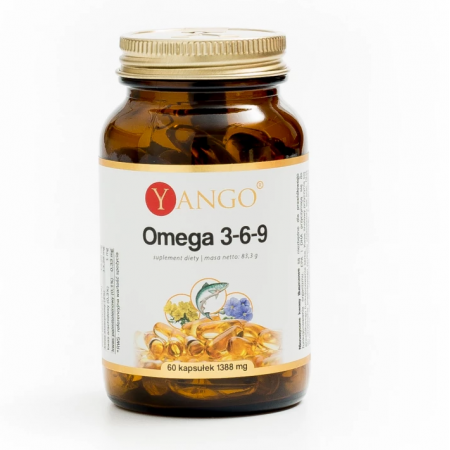 Omega 3-6-9 kapsułki - 60 kaps. Omega 3-6-9 kapsułki - 60 kaps.