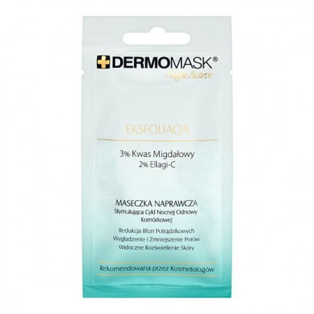 DERMOMASK, Night Active, EKSFOLIACJA, Maseczka, 12 ml