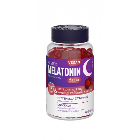 Melatonin Pamex Żelki 60 sztuk