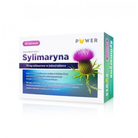 Sylimaryna Puwer 70mg, 30 tabl. Sylimaryna Puwer 70mg, 30 tabl.