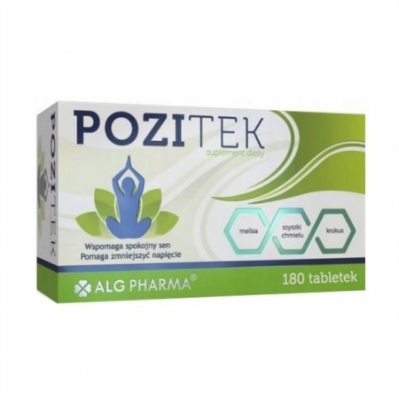 Pozitek ALG Pharma, 180 tabletek Pozitek ALG Pharma, 180 tabletek