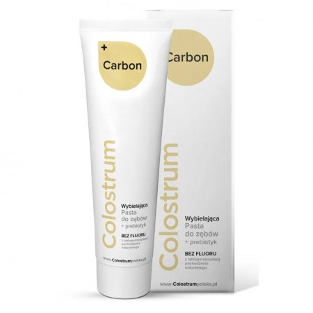 Colostrum CARBON Pasta wybielająca do zębów 75 ml Colostrum CARBON Pasta wybielająca do zębów 75 ml