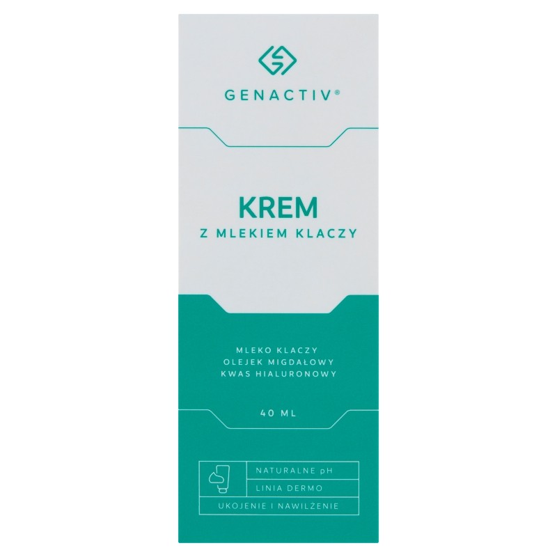 GENACTIV Krem z mlekiem klaczy, 40ml GENACTIV Krem z mlekiem klaczy, 40ml