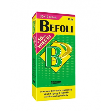 Befoli tabletki - 40 tabl.
